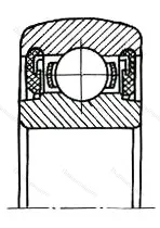Модификация подшипника 8-1580209КС17 размер 45x85x21