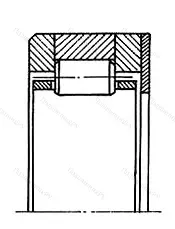 Модификация подшипника 3422900У размер 10x22x12,9 от производителя  ГПЗ-3