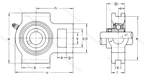 Подшипниковый узел UCT 205 в Владивостоке