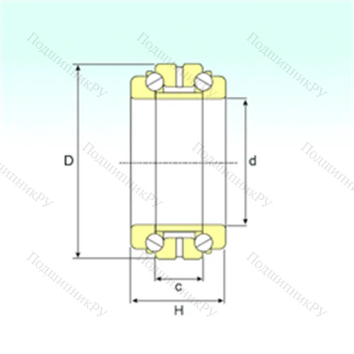 Подшипник шариковый упорно-радиальный 234938