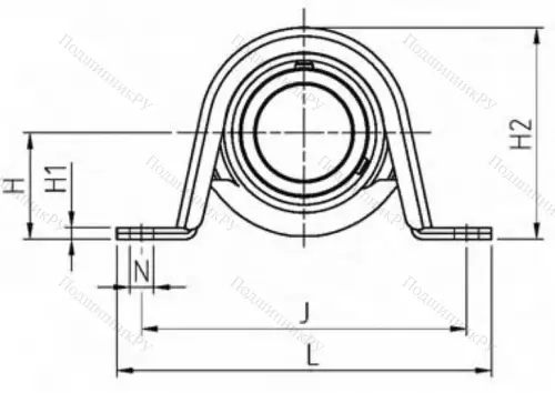 Подшипниковый узел USPP 201 в Владивостоке