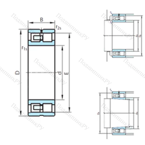 Подшипник роликовый радиальный NN 3948MB