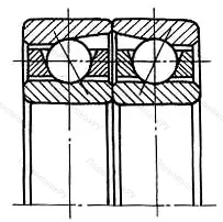 Модификация подшипника 6-366156КЛ размер 280x420x130 ГПЗ-23 от производителя  ГПЗ-23