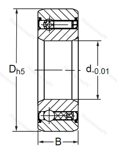 Подшипник обгонной муфты  CSK 30 2RS в Владивостоке