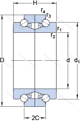 Подшипник BTW 150 CM/SP в Владивостоке