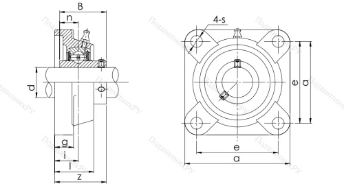 Подшипниковый узел UCF 316 в Владивостоке
