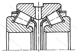 Подшипник  57707 размер 35x80x57