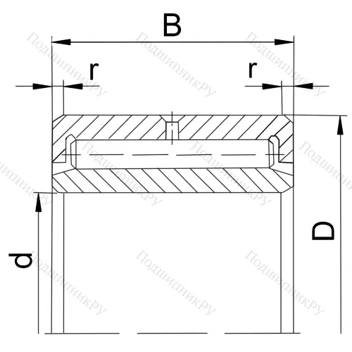 Подшипник NAV 4009 (4074109 ГОСТ) в Владивостоке