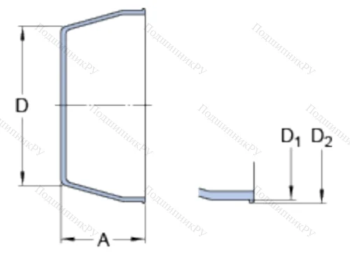 Торцевая крышка ECL 204 в Владивостоке