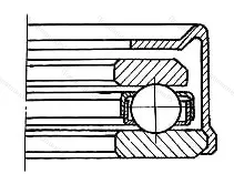 Подшипник  588911 размер 52,388x84,5x20,84