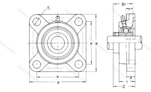 Подшипниковый узел UCF 310 в Владивостоке