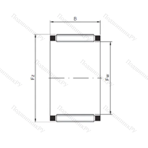 Подшипник игольчатый радиальный K 90X 97X 30
