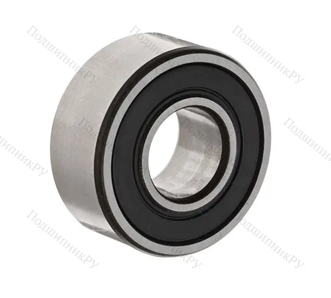 Двухрядный шариковый подшипник 3808 2RS