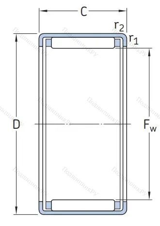 Подшипник 942/30 (HK 303824) в Владивостоке