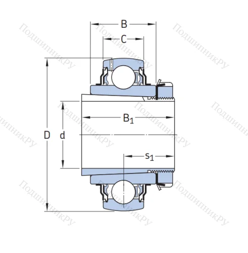 Корпусный подшипник YSA 210-2FK в Владивостоке