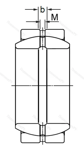Шарнирный подшипник GE 20 ES в Владивостоке