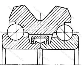 Модификация подшипника 776701Х размер 12x49,4x40
