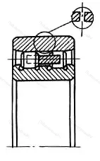 Модификация подшипника 6-3282156 размер 280x420x106