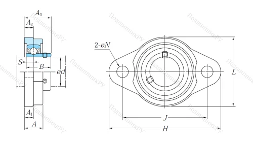 Подшипниковый узел UFL 005 JE 1 в Владивостоке