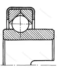 Модификация подшипника 8-760805 