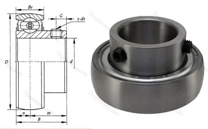 Корпусный подшипник SB 207 в Владивостоке