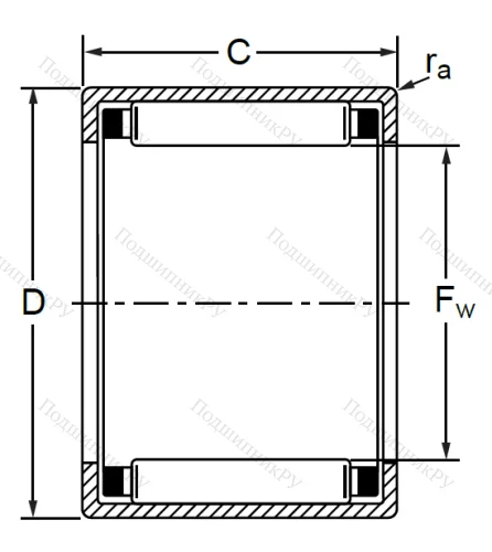 Подшипник HK 3026 в Владивостоке