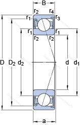 Подшипник S 7030 CD/P 4A в Владивостоке