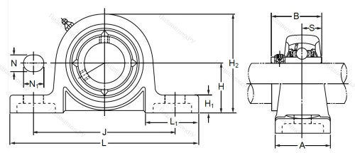 Подшипниковый корпус  P 213 в Владивостоке