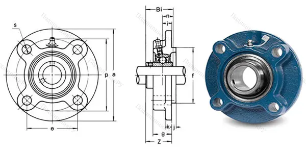 Подшипниковый узел UCFC 209