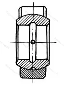 Подшипник GE 140 EXS размер 140x210x90/70 от производителя  SKF
