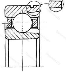 Подшипник 6315NT/P 53Q 6 размер 75x160x37 от производителя  SKF