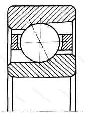 Подшипник  26214 размер 70x125x24 от производителя  ГОСТ