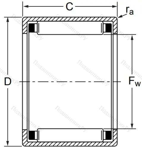 Подшипник HK 3038 AS 1 в Владивостоке