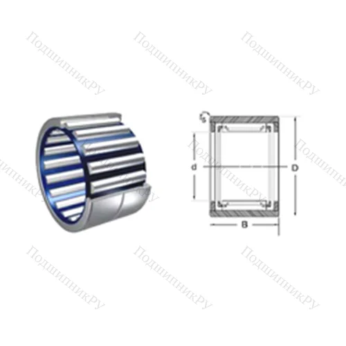 Подшипник игольчатый радиальный NK 38/20B.ASR 1