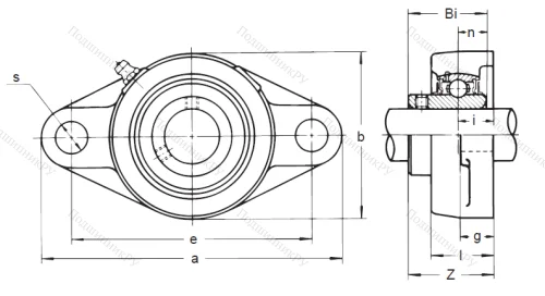 Подшипниковый узел UCFL 204 в Владивостоке
