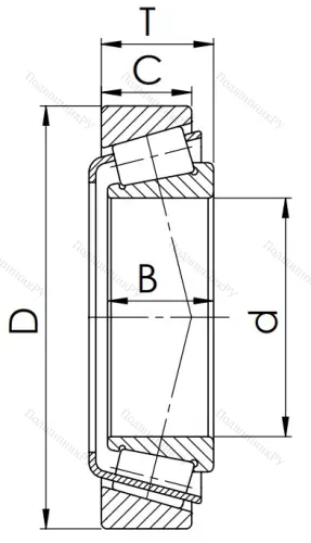 Конический роликовый подшипник 7526 (32226) в Владивостоке