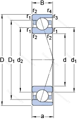 Подшипник 7034 ACD/P 4A в Владивостоке