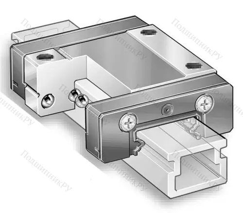 Каретка коррозионностойкая, двухрядная KWEM 15-G 2-G 2-B-V 0 в Владивостоке