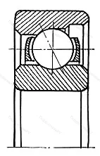 Модификация подшипника 6073Ю размер 3x16x5,8