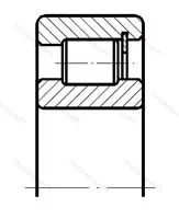 Подшипник  3612114 размер 70x110x30 от производителя  ЕПК
