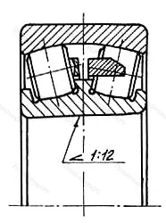 Модификация подшипника 113514Н размер 70x125x31 от производителя  CRAFT