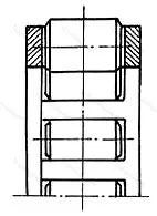 Подшипник  822710 размер 51x75x31,2