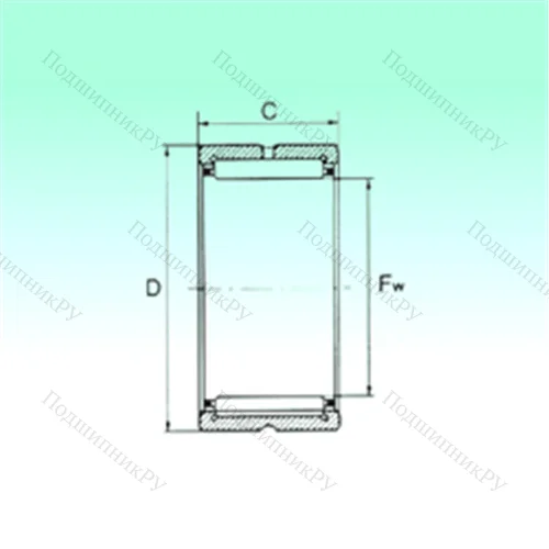 Подшипник игольчатый радиальный NKS 15