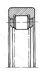 Модификация подшипника 6-292502БТ2 размер 20x35x14