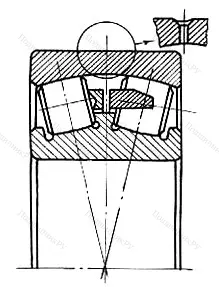 Модификация подшипника 3614Л размер 70x150x51 от производителя  ГПЗ-6