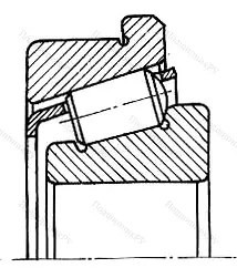 Модификация подшипника 6-67513 
