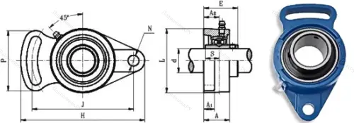 Подшипниковый узел UCFA 212 в Владивостоке