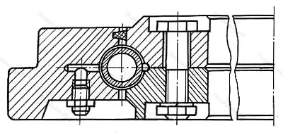 Модификация подшипника 3587/1390 размер 1390x1690x90