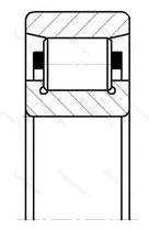 Подшипник  N 332 (2332) размер 160x340x68 от производителя  SKF
