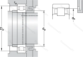 Подшипник N 1016 KTN/HC 5SP